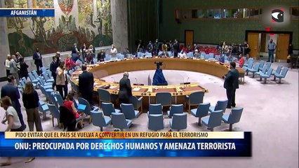 La ONU preocupada por derechos humanos y amenaza terrorista en Afganistán