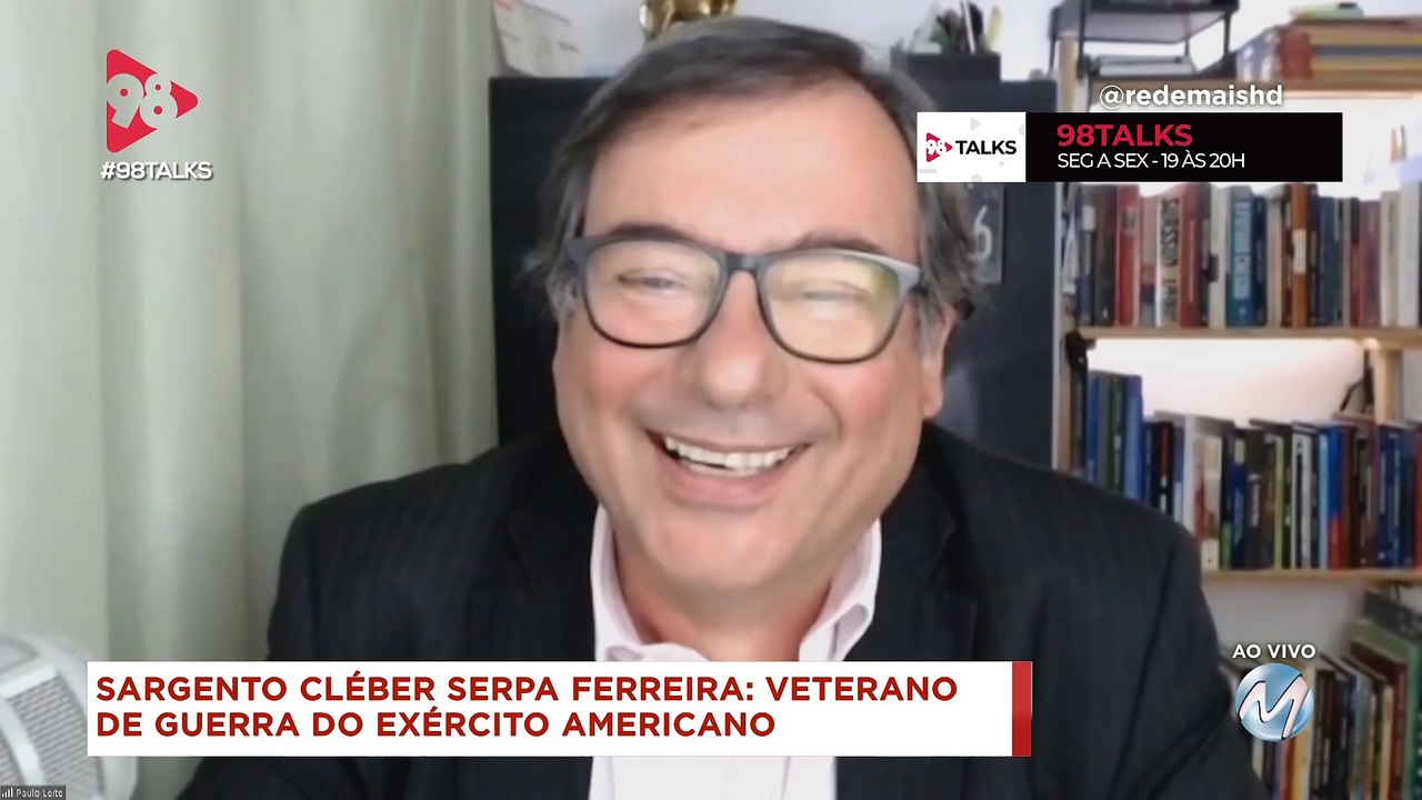 98 Talks | Ex-combatente no Afeganistão comenta invasão Talibã