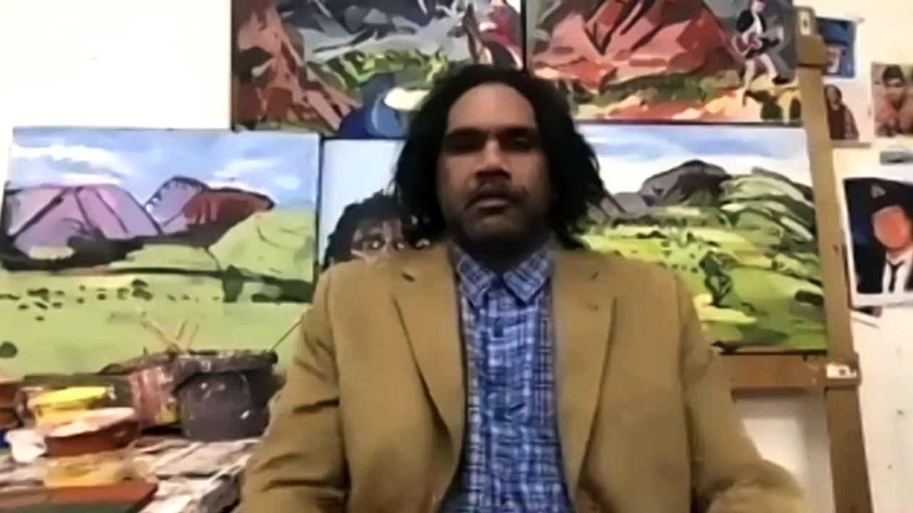 Archibald prize winner Vincent Namatjira publishes a children's book.  A warning to aboriginal and torres strait islander viewers - this next story contains images of a person who has died.