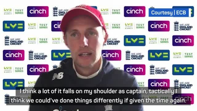 Root takes responsibility as England lose second Test to India