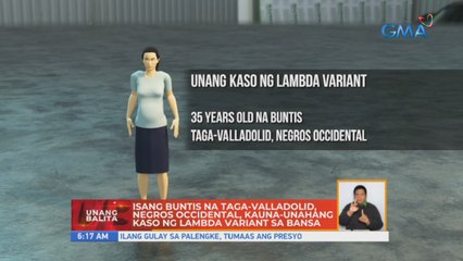 Isang buntis na taga-Valladolid, Negros Occidental, kauna-unahang kaso ng lambda variant sa bansa | UB