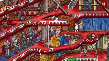 Labyrinth City - Level 6 (All Stars + Boxes)