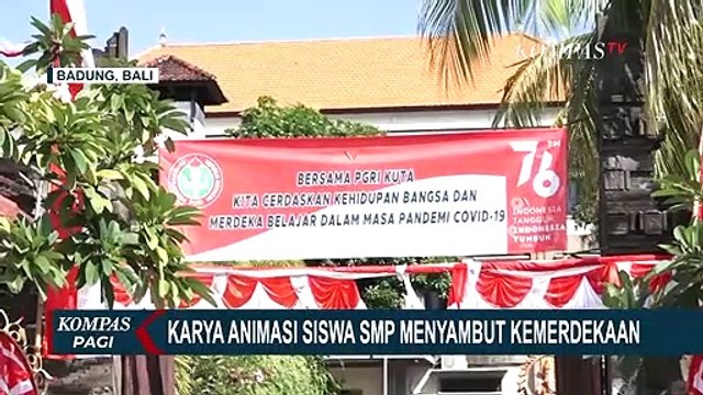 Keren Banget! Ini Karya Animasi Siswa SMP di Hari Kemerdekaan Republik Indonesia