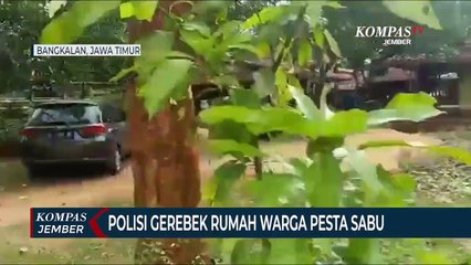 Télécharger la video: Polisi Gerebek Pesta Sabu di Rumah Warga, 4 Pelaku Dibekuk, 4 Gram Sabu Disita