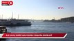 Rus savaş gemisi Sarayburnu Limanı'na demirledi