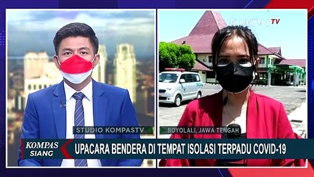 Pakai Hazmat, Ganjar Pranowo Pimpin Upacara HUT ke-76 RI di Pusat Isolasi Covid-19 Jateng