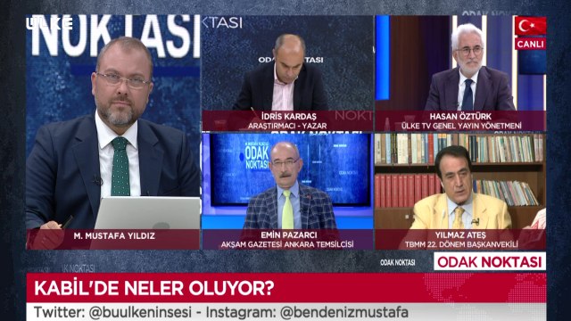 Odak Noktası - Hasan Öztürk | İdris Kardaş | Emin Pazarcı | Yılmaz Ateş | Oral Çalışlar | 16 Ağustos 2021