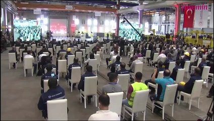 Kadın kaynak personeli konuştu, Cumhurbaşkanı Erdoğan alkışladı