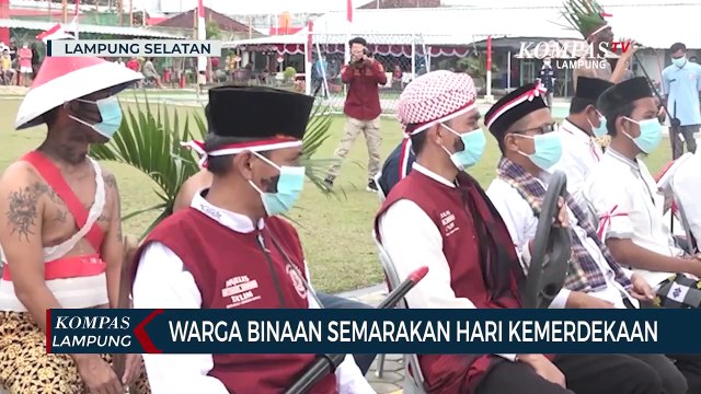 Warga Binaan Rutan Way Huwi Semarakan Hari Kemerdekaan