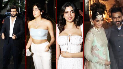 Rhea Kapoor Wedding Party: Janhvi, Sonam, Khushi Kapoor Look Hot