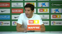 Marcelino se muestra satisfecho a pesar del empate (0-0) ante el Elche