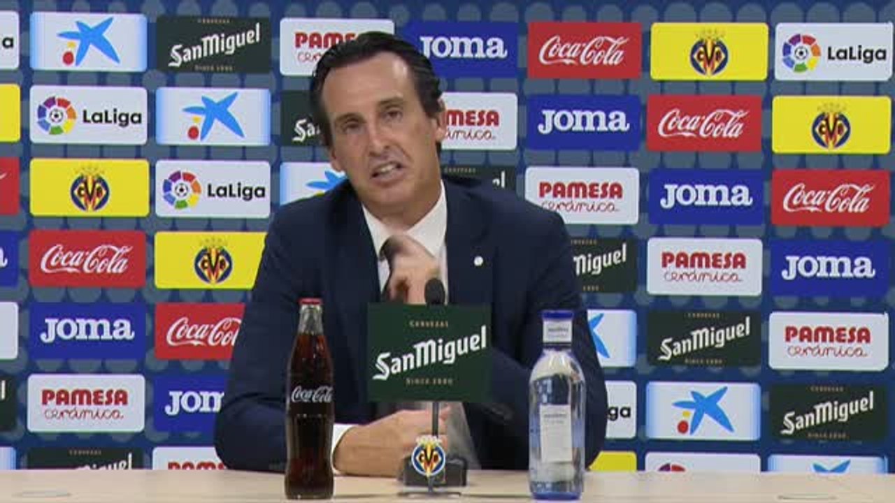 Emery: "El resultado es insuficiente para los méritos del equipo"