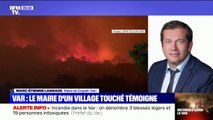 Incendies dans le Var: le maire de Cogolin déplore que des habitants refusent de quitter leur domicile