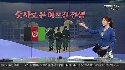 [그래픽뉴스] 숫자로 본 아프간 전쟁