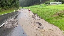 Heftige Unwetter in Tirol: Muren, Hagel und Überflutungen