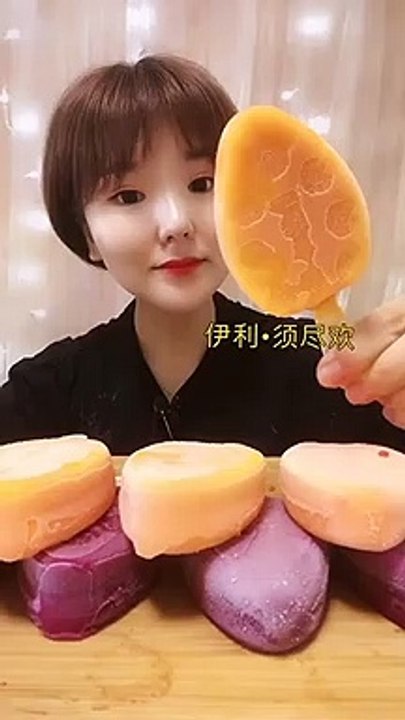 SPICE ICE CREAM CHWE, ASMR EATING SPICE ICE CREAM 563