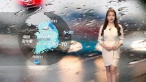 [날씨] 내륙 곳곳 소나기...내일 서쪽 더위·동쪽 선선 / YTN