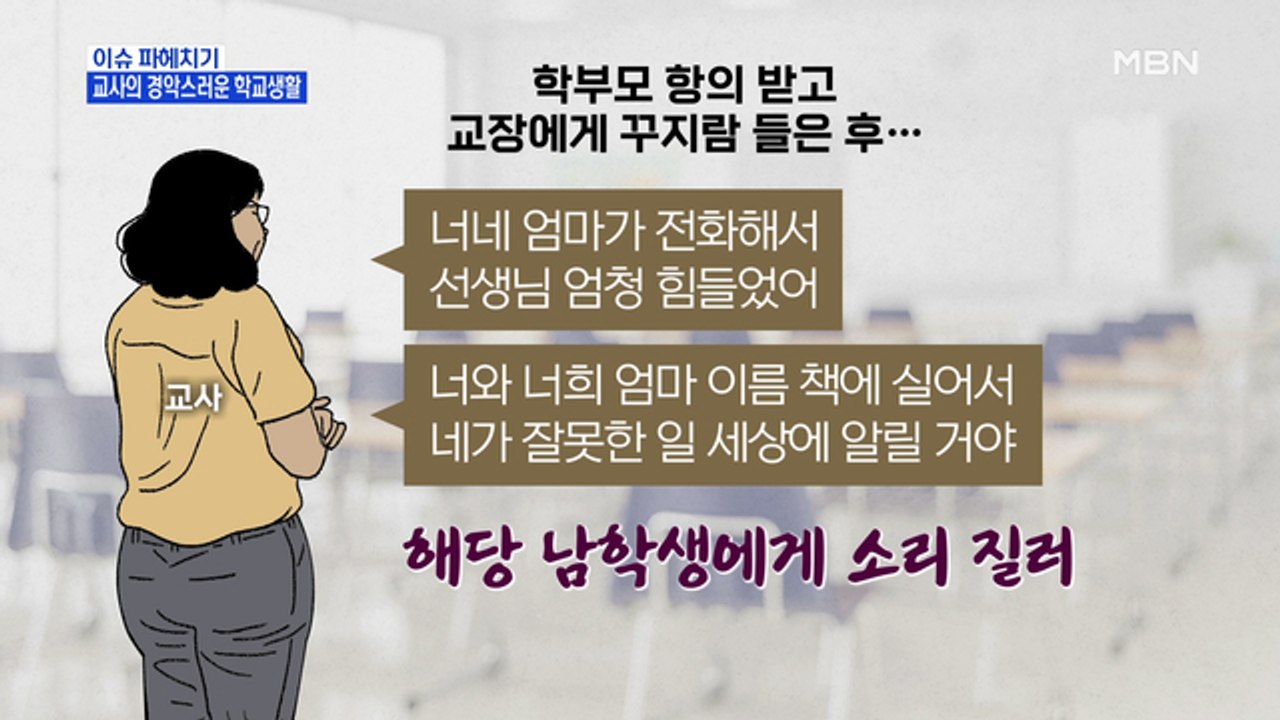 MBN 뉴스파이터-초등생에게 분풀이한 교사·아내 불륜에 이성 잃은 남편