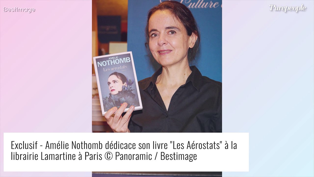 Amélie Nothomb en couple : rares confidences sur sa vie amoureuse !