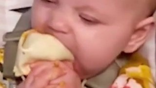 Funny Baby Videos eating  # 7