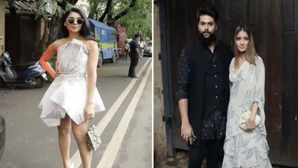 Pernia Qureshi & Other Celebs At Rhea Kapoor's Wedding Party | SpotBoyE