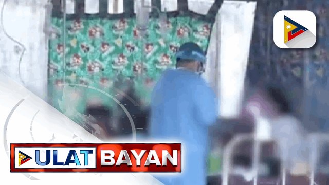 Parking lot sa Ospital ng Biñan, okupado na ng mga pasyente; Biñan LGU, ginagawa ang lahat para matugunan ang pangangailangan ng mga pasyente