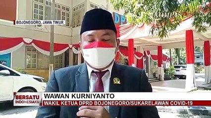 Berjiwa Sosial Tinggi, Wakil Ketua DPRD Bojonegoro jadi Sukarelawan Pemakaman Covid-19