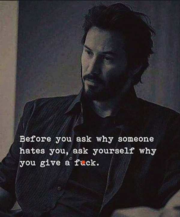 | Worth Watching | Why You Give A F*CK | Keanu Reeves |