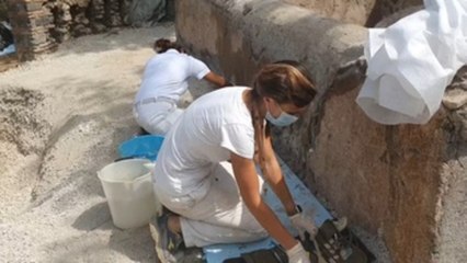Hallan tumba con cuerpo momificado en Pompeya: el misterio de Marcus Venerius