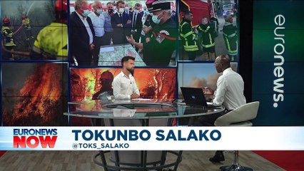 France wildfire: Two dead as the fight to control a blaze near Saint-Tropez goes on