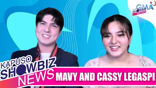 Kapuso Showbiz News: Mavy at Cassy Legaspi, naging emosyonal sa mensahe ng ina nilang si Carmina Villarroel at mga kaibigan