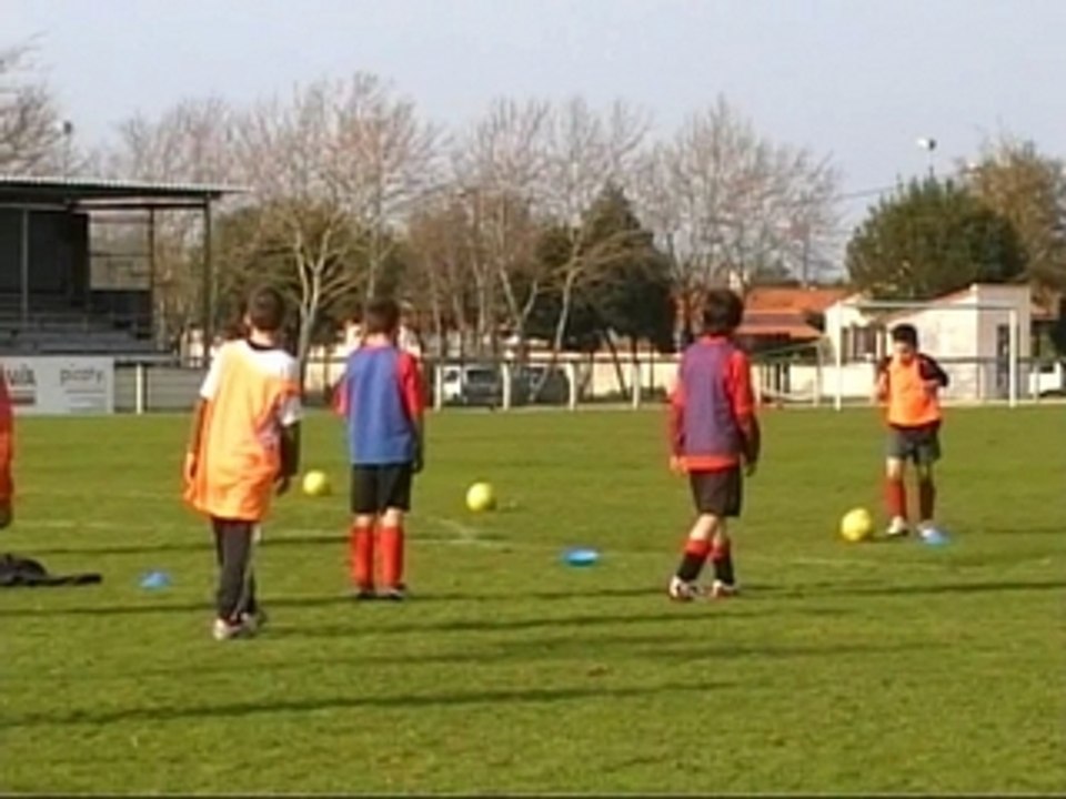 Extrait du stage poussins & benjamins