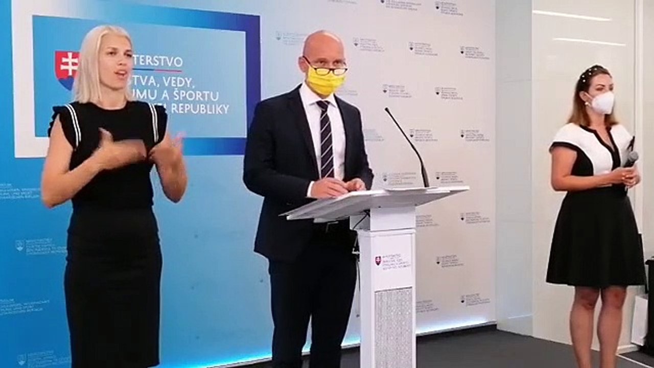 ZÁZNAM: TK ministra školstva  Branislava Gröhlinga k novému školskému roku