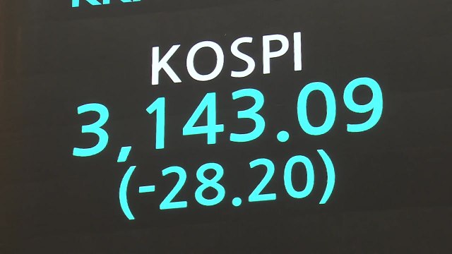 코스피 8거래일 연속 하락...원·달러 환율 11달 만에 최고치 / YTN