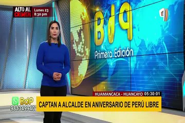 Alcalde en Huancayo es registrado celebrando aniversario de Perú Libre
