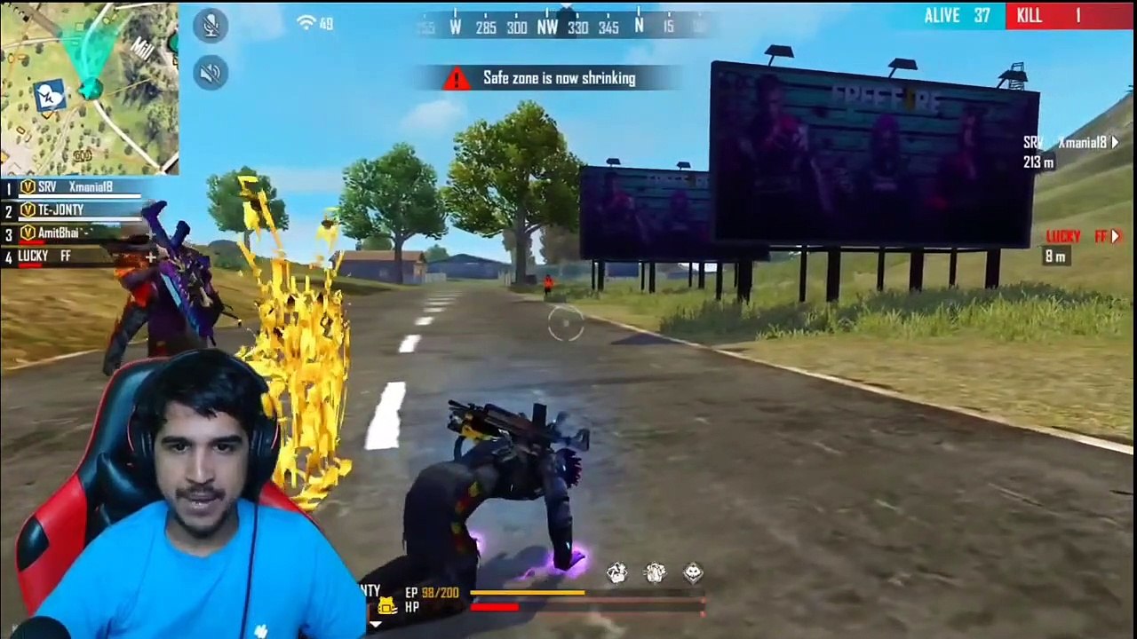 Amit Bhai vs Hacker ! _ Kala Naag Biggest Hacker of free fire community