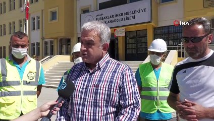 ASKİ’den başkentteki okulların su depoları için temizlik seferberliği