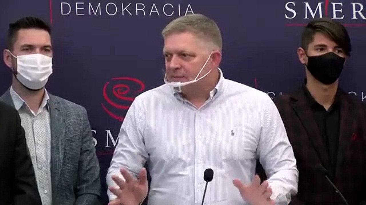 ZÁZNAM: TK strany SMER-SD - podanie na Ústavný súd