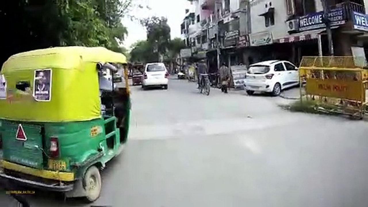 Delhi road traveling part -48