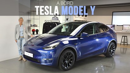 A bord de la Tesla Model Y (2021)