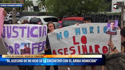 Fernando Barrios fue asesinado el 30 de marzo en Posadas