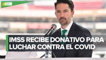 Multas de jugadores que violaron el protocolo de covid-19 son donadas al IMSS
