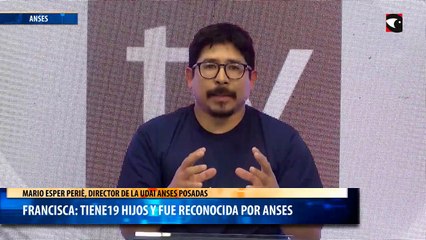 Francisca-  tiene 19 hijos y fue reconocida por ANSES