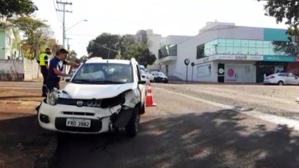 Motorista da Prefeitura de Formosa do Oeste foi presos após acidente na Rua Maranhão