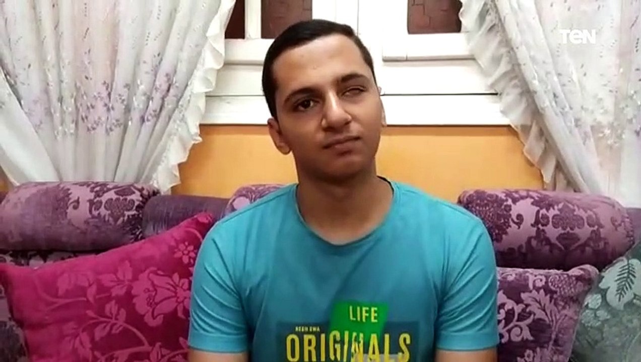 خاص| داخل منزل الطالب حسام محمد النوبي الحاصل علي المركز الثاني من أوائل الحالات الخاصة "طلاب الدمج"