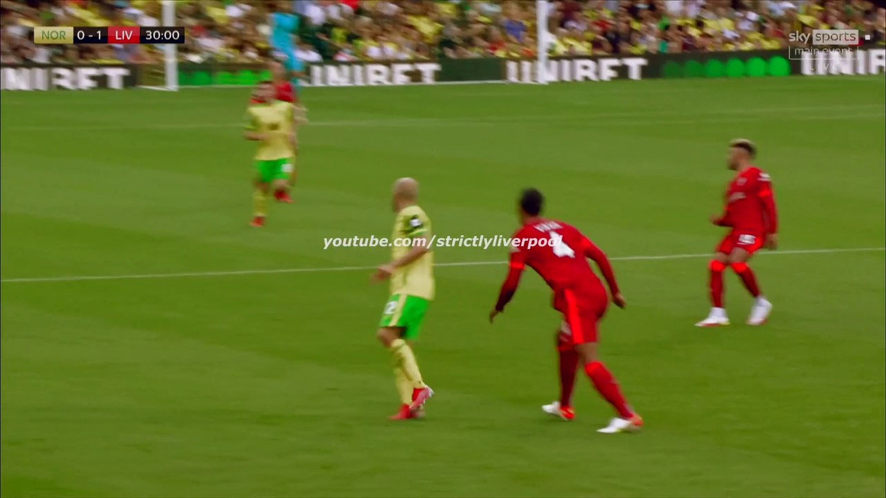 Van Dijk vs Norwich