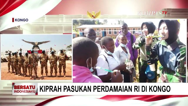 Peringati HUT Ke-76 RI, Pasukan Perdamaian RI di Kongo Gelar Upacara dan Lomba 17-an