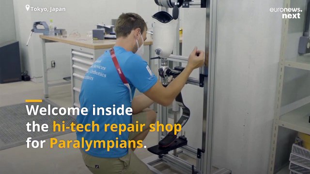 A hi-tech repair shop for Paralympians has just opened its doors in Tokyo