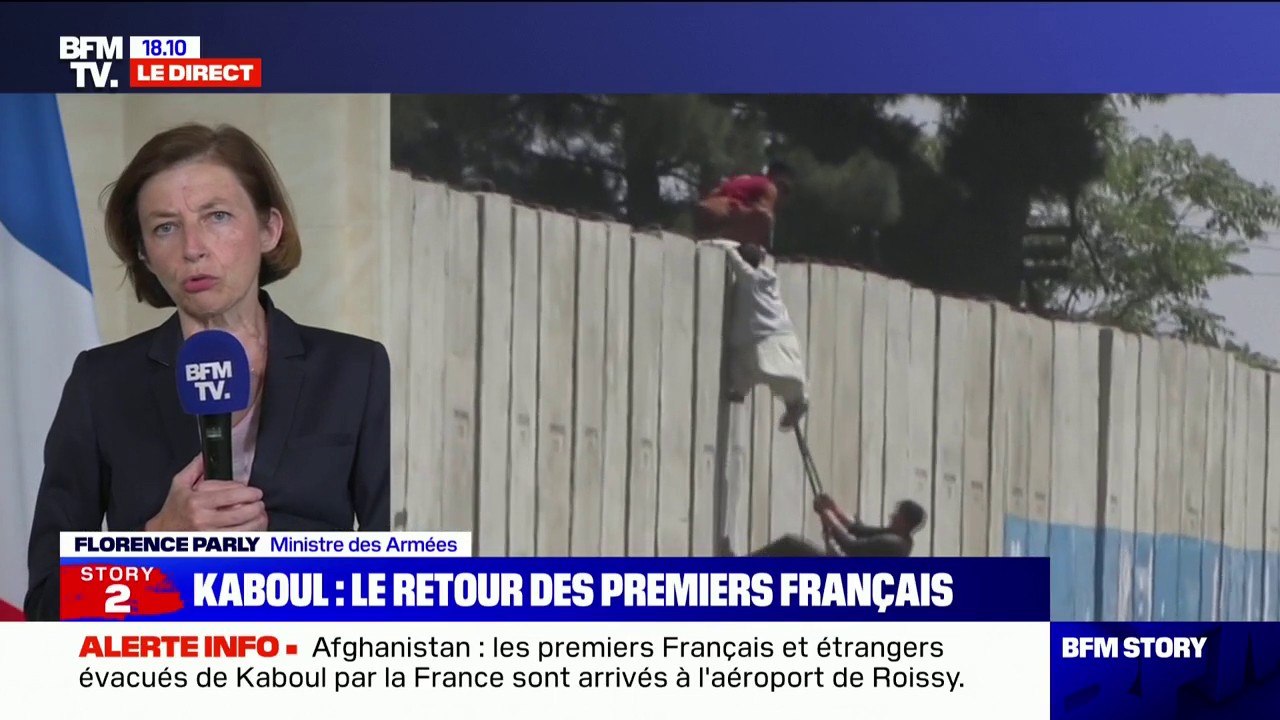 Florence Parly: "Accéder à l'aéroport de Kaboul est un véritable défi opérationnel et logistique"