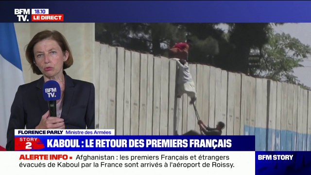 Florence Parly: Accéder à l'aéroport de Kaboul est un véritable défi opérationnel et logistique